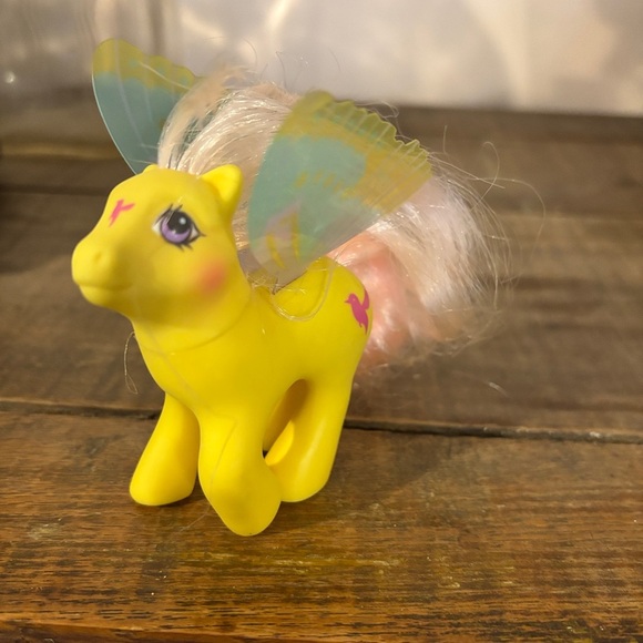 Hasbro 1988 G1 “Summer  Wing” Little Flitter. My Little Pony. Vintage. Hong - Picture 8 of 8